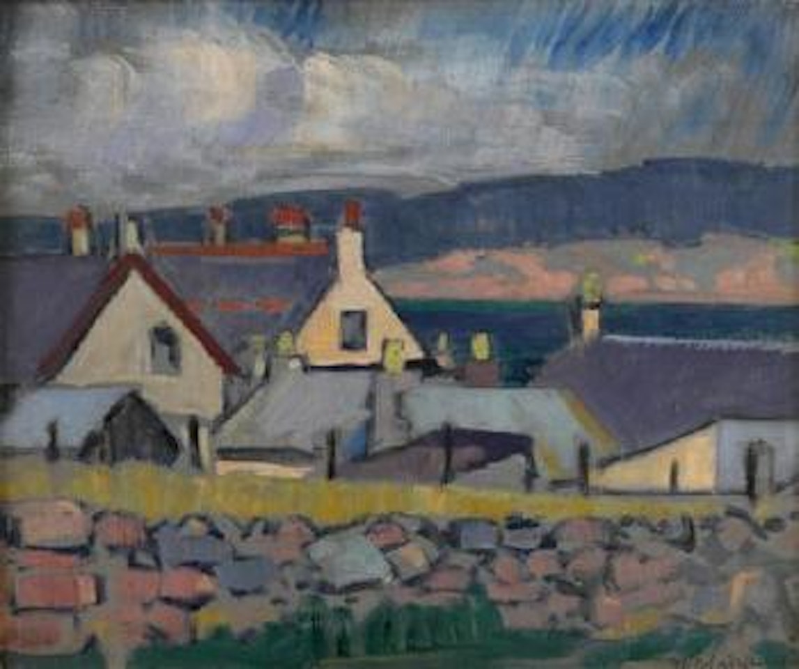 Iona Cottages by Francis Campbell Boileau Cadell