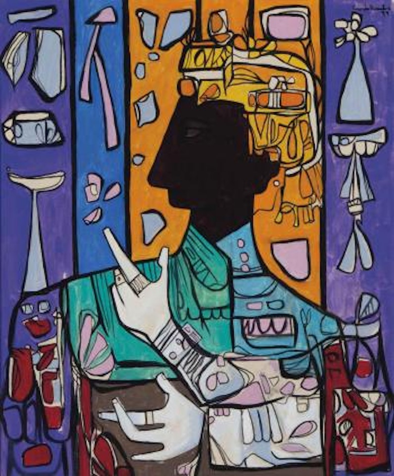 Untitled (Figura de perfil) by Cundo Bermudez