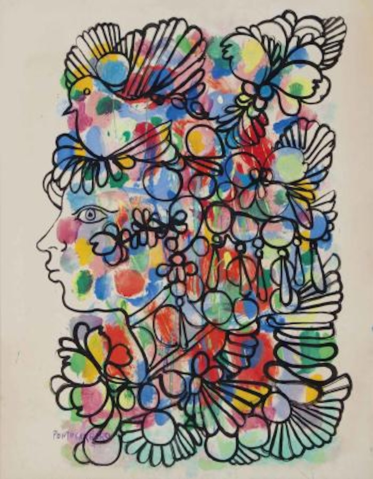 Untitled (Flora) by René Portocarrero