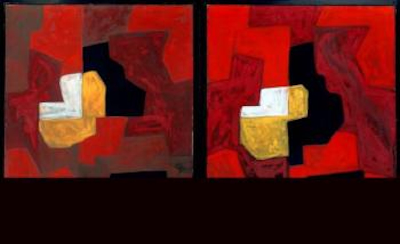 Composition (Dyptique) by Serge Poliakoff