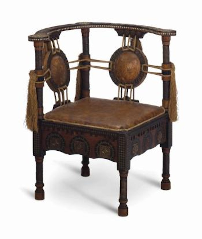 A Corner Chair by Carlo Bugatti