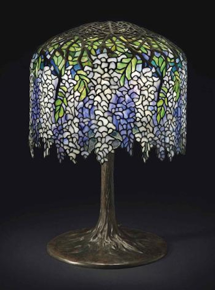A 'Wisteria' Table Lamp by Tiffany Studios
