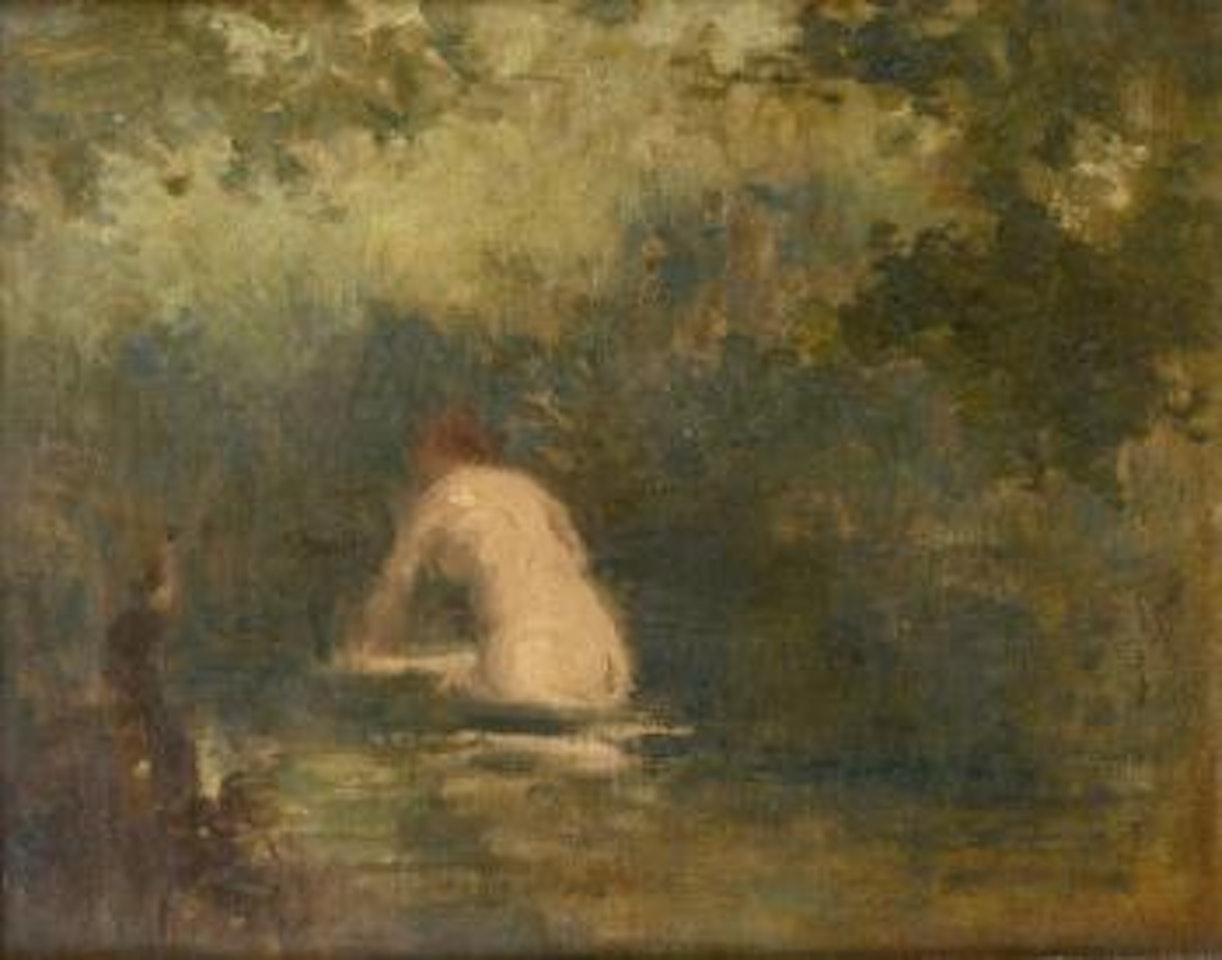 La baigneuse by Paul Désiré Trouillebert