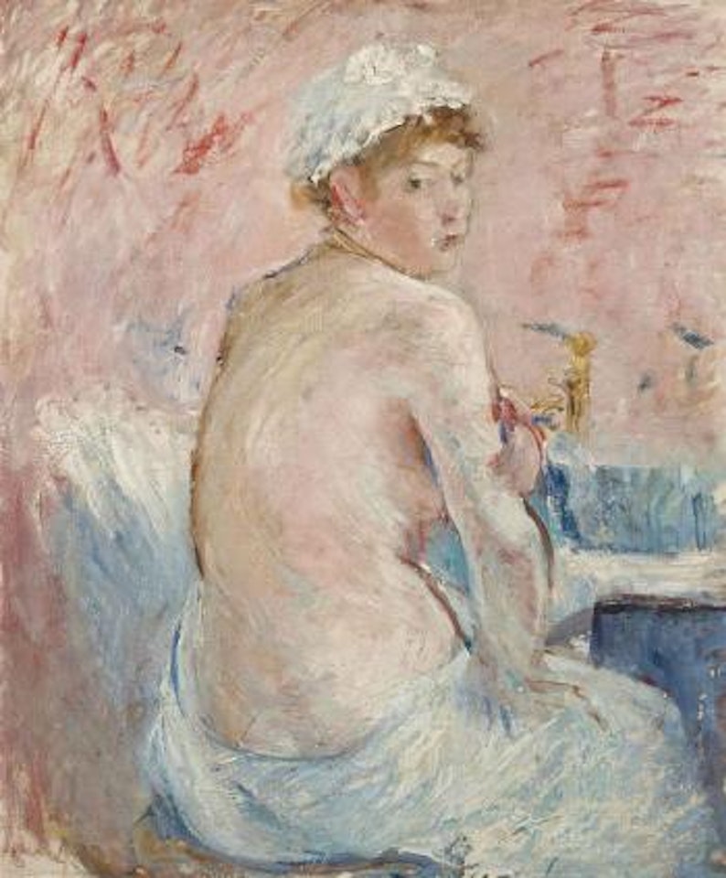 Nu de dos by Berthe Morisot