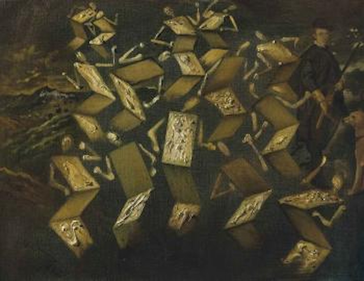 Twist dans le studio de Velázquez by Salvador Dali