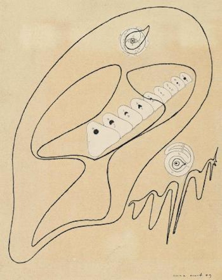 Illustrationsvorlage zu 'Partition', S. 53 by Max Ernst