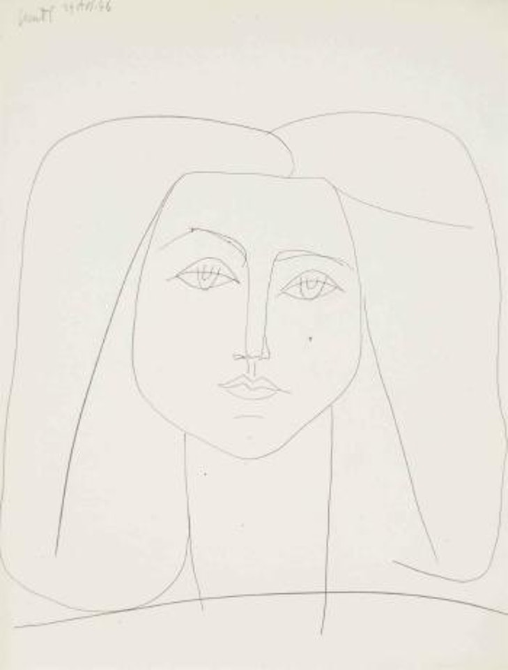 Portrait de Françoise by Pablo Picasso