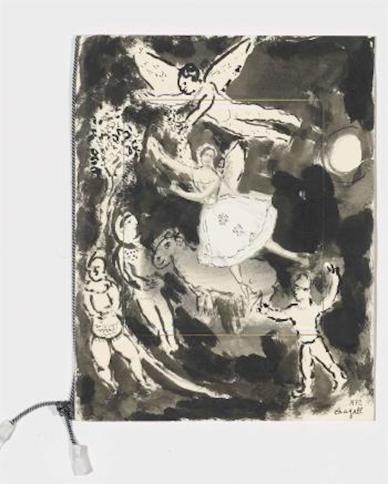 Autour de Gisèle by Marc Chagall