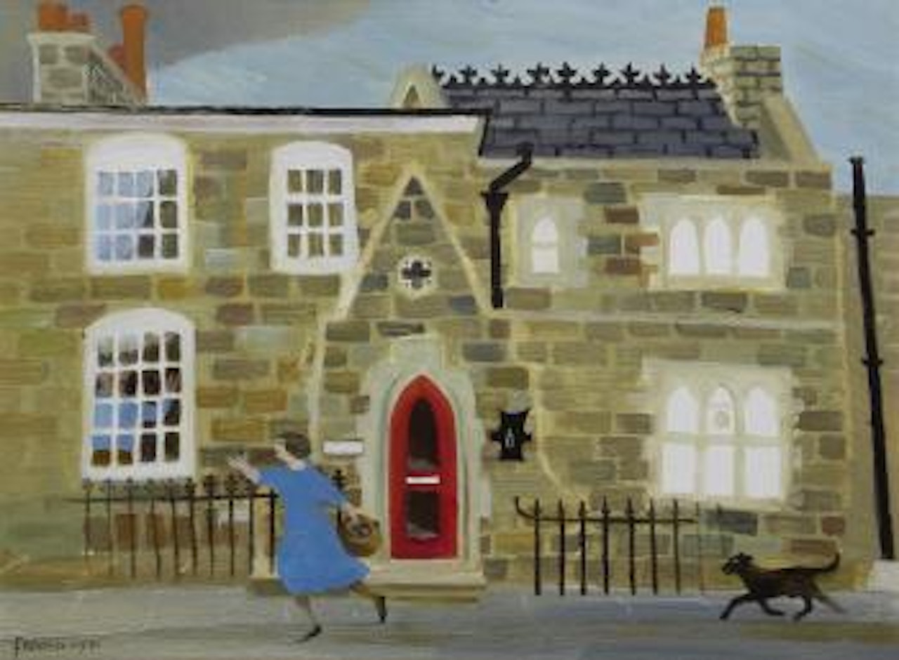 The red door by Mary Fedden