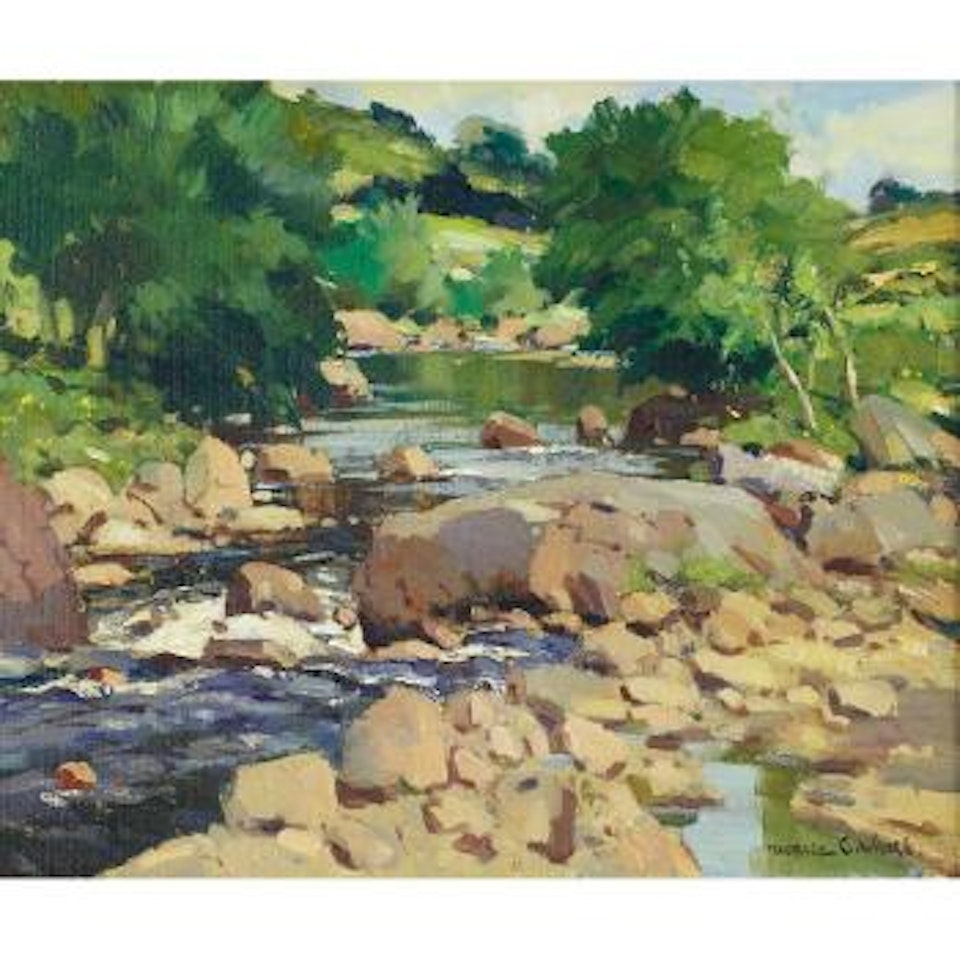Pat's pool, Glandun, Co. Antrim by Maurice Canning Wilks