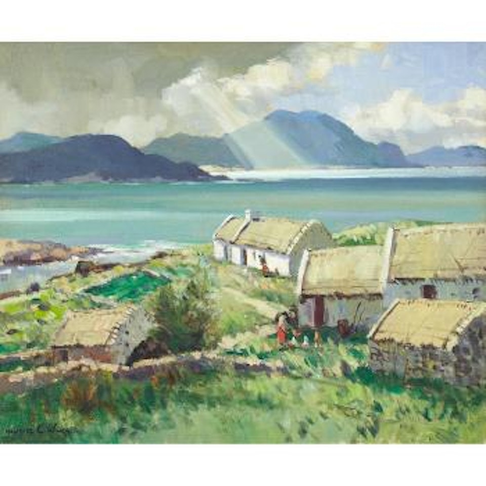 On the north Donegal coast (Malin HD) by Maurice Canning Wilks