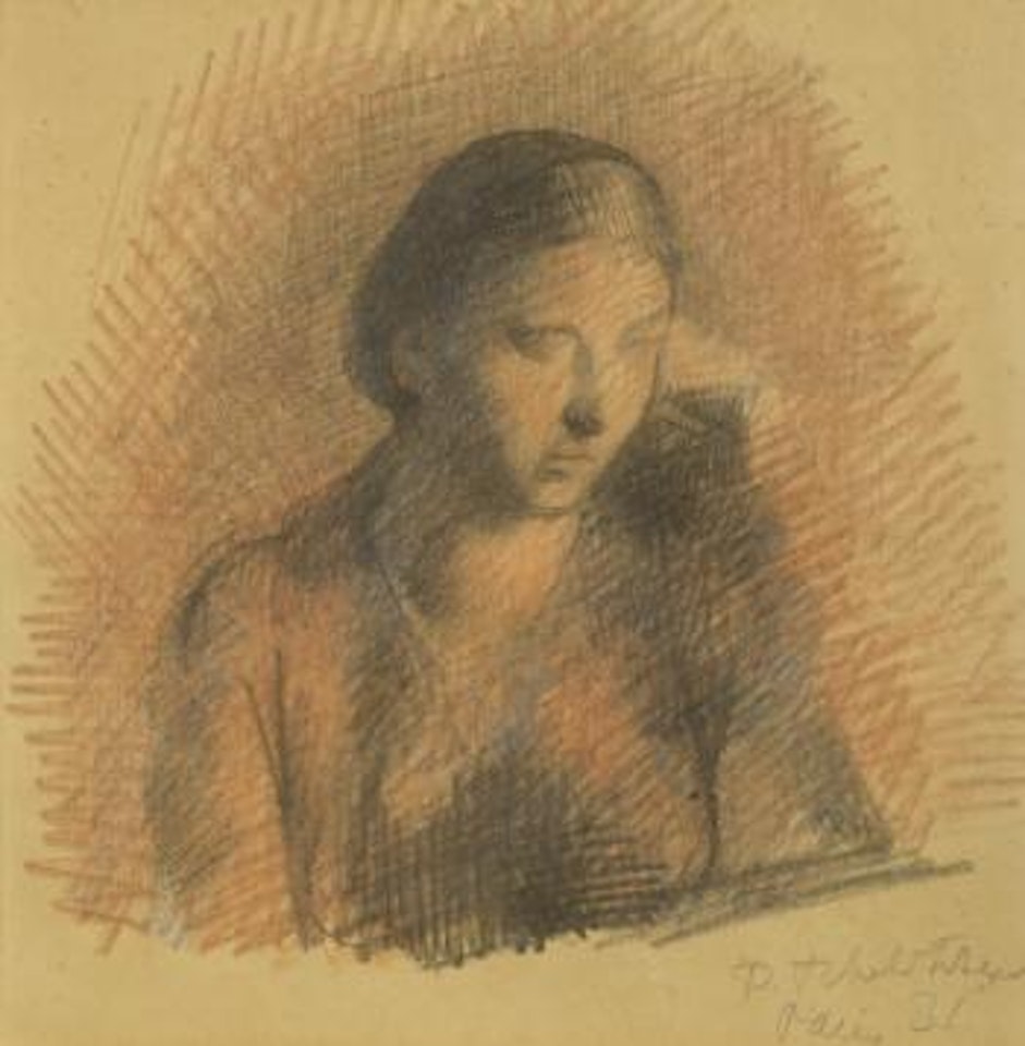 Portrait of Madame Bonjean by Pavel Tchelitchew