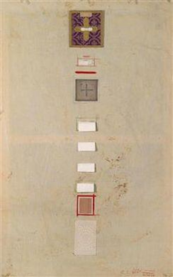 Reliktmontage by Hermann Nitsch