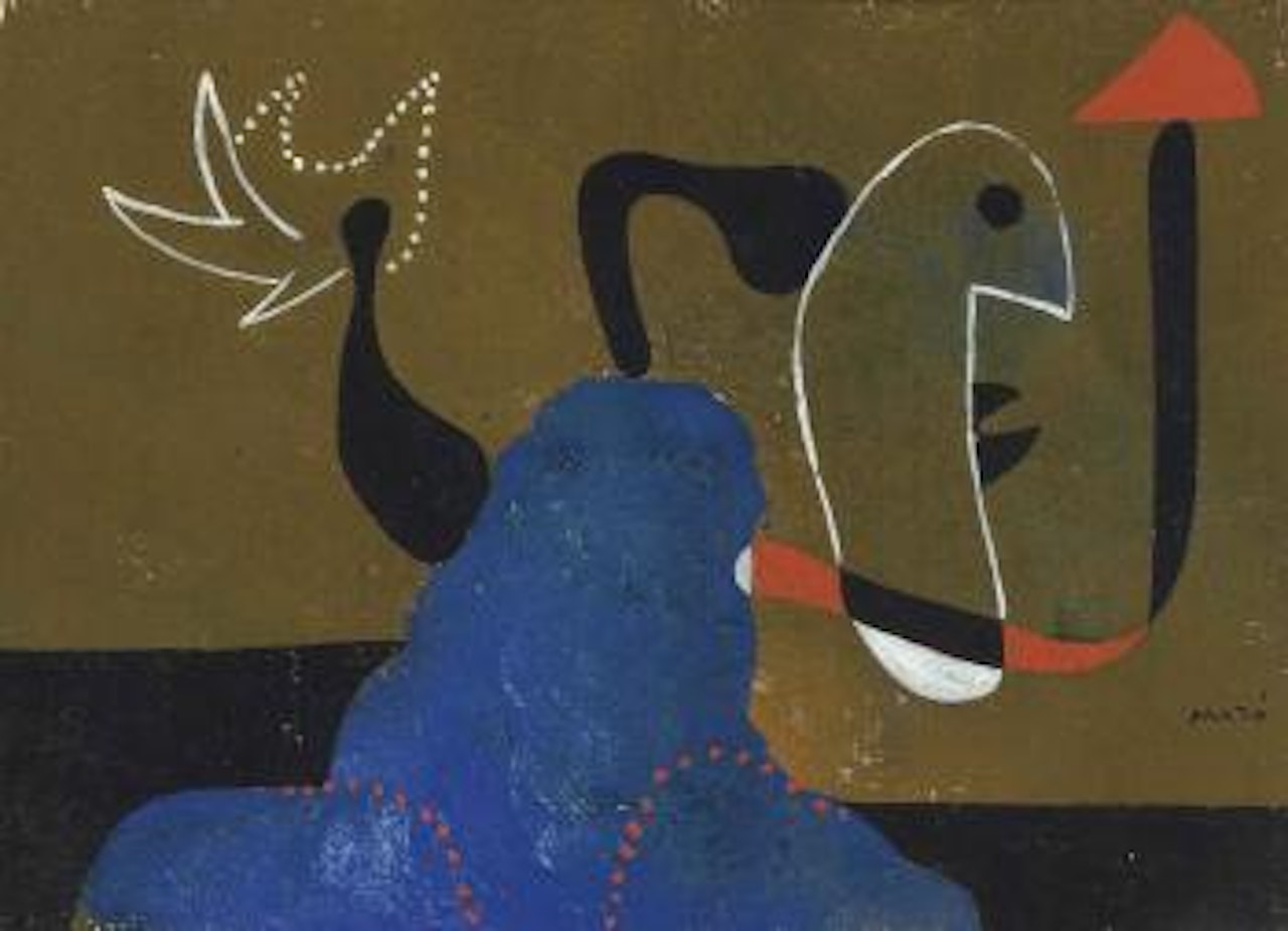 Femme assise by Joan Miró