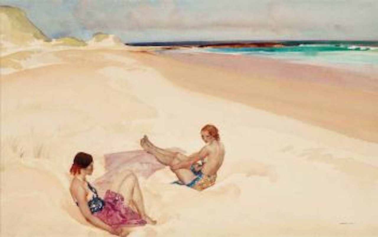 Jessica and Dorina by William Russell Flint