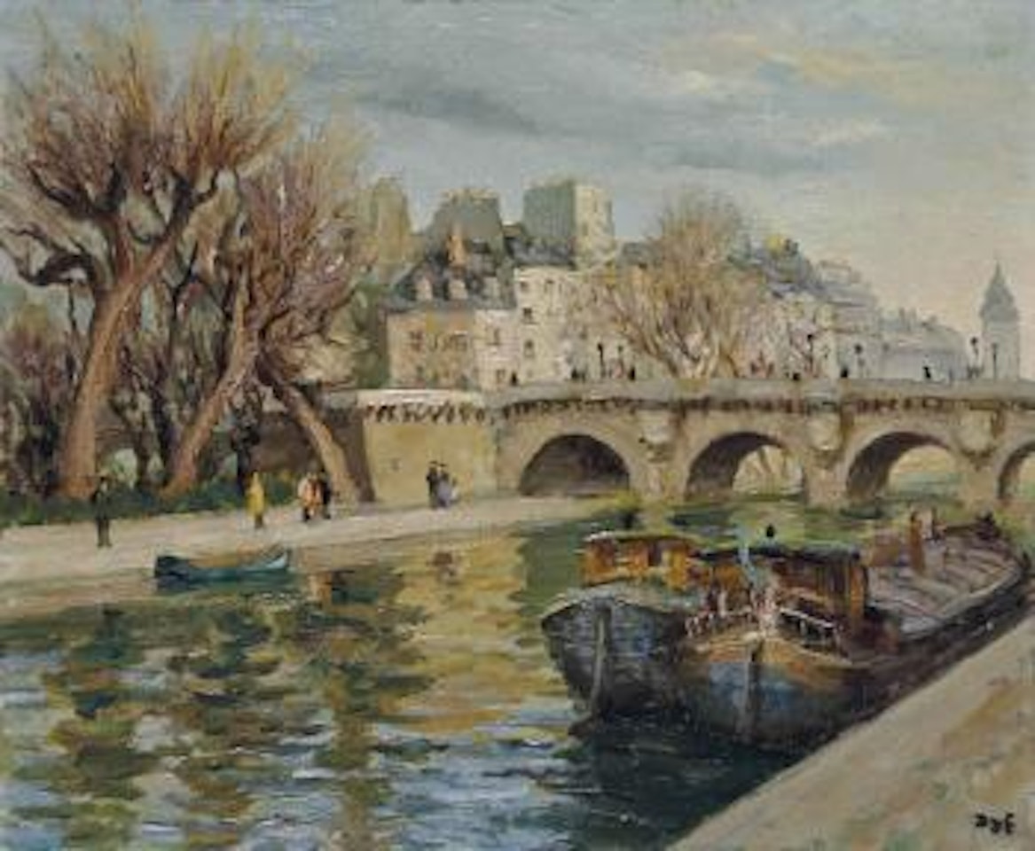 Paris, le Pont Neuf by Marcel Dyf