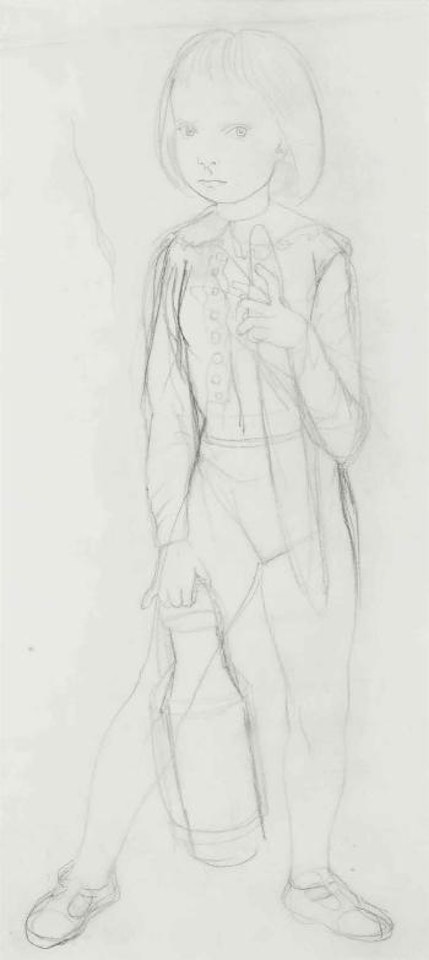 Prince imperial et le pot au lait by Leonard Tsuguharu Foujita