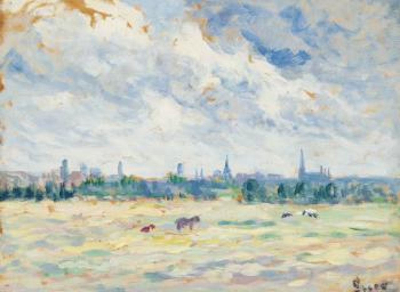 Environs de Rotterdam by Maximilien Luce
