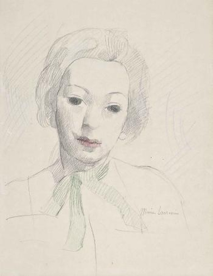 Femme au noeud by Marie Laurencin