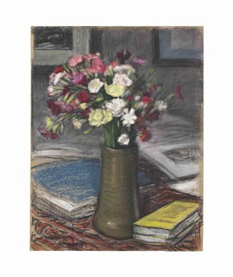 Vase de fleur by Théophile Alexandre Steinlen