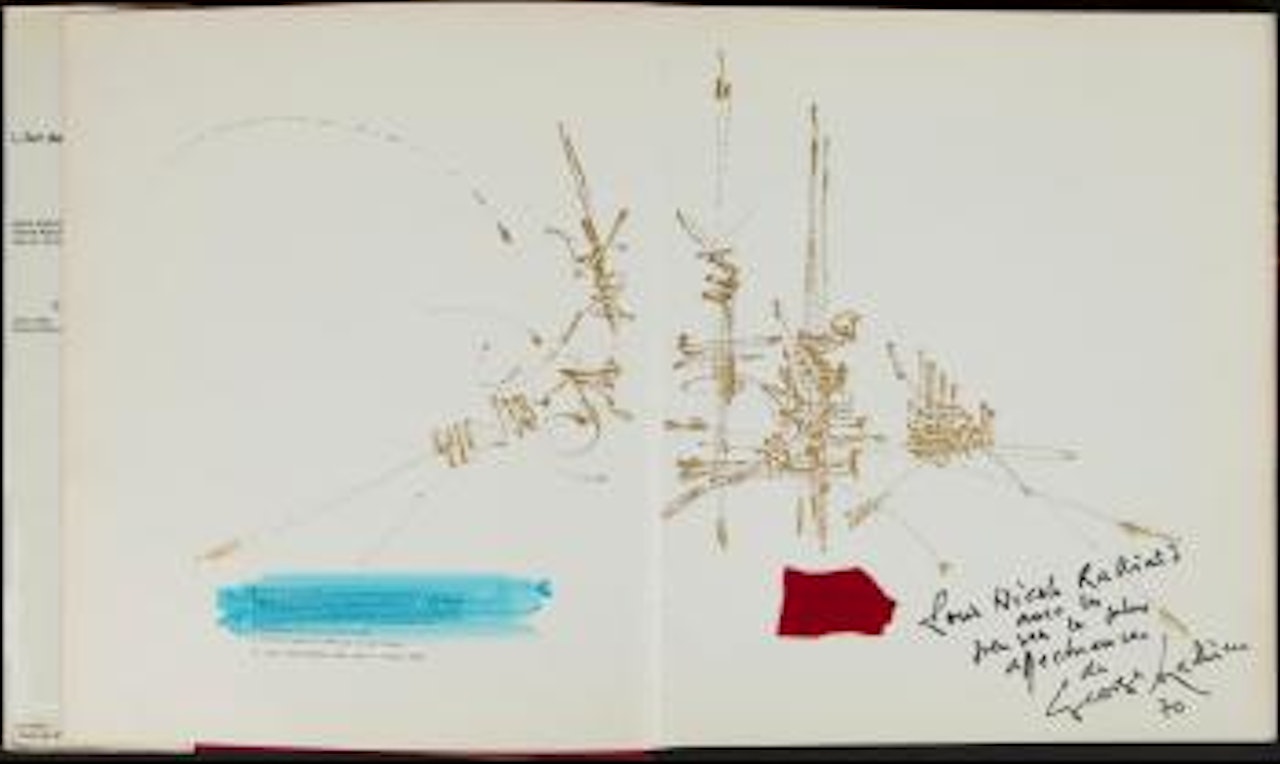 Composition by Georges Mathieu