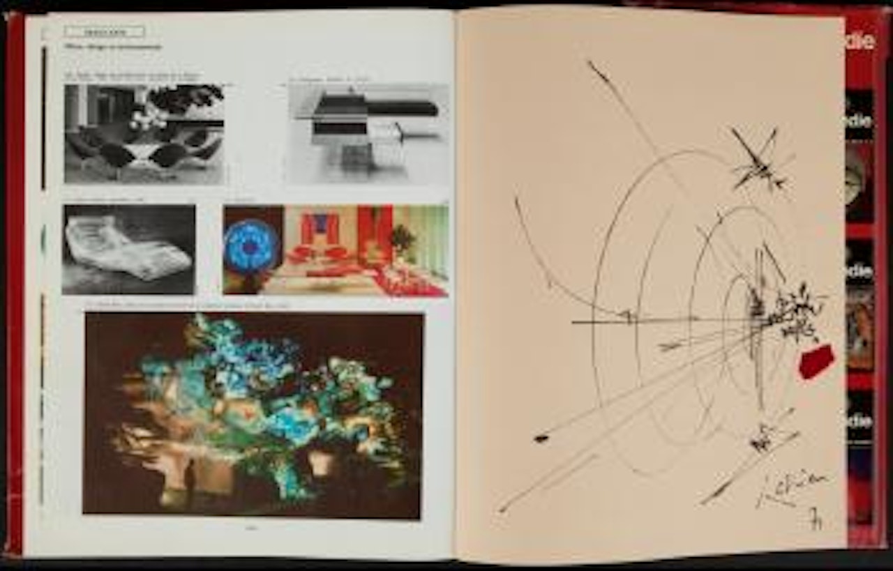 Composition by Georges Mathieu