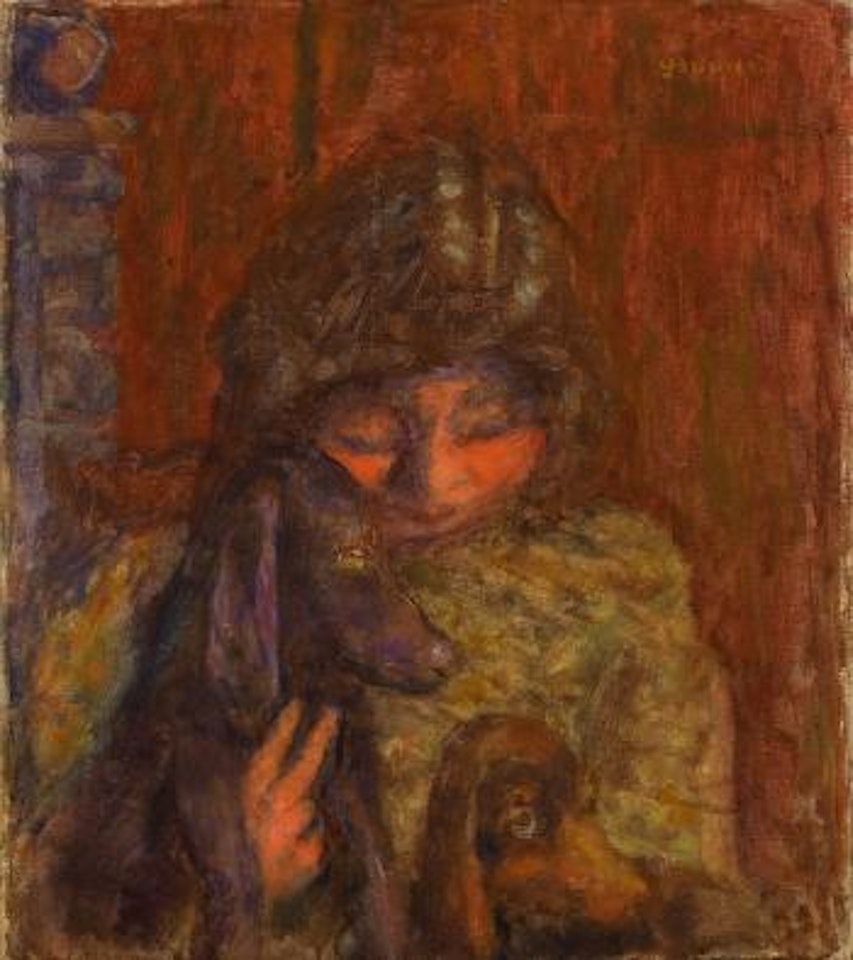 Femme aux chiens by Pierre Bonnard