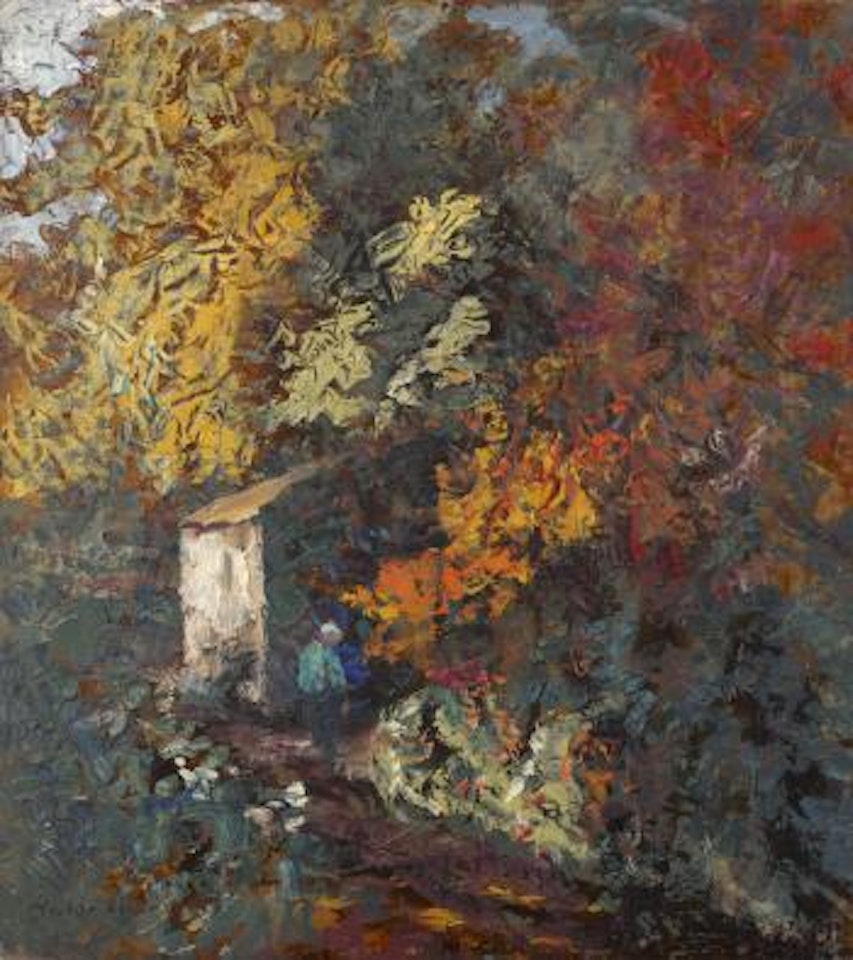 Paysage d’automne by Victor Charreton