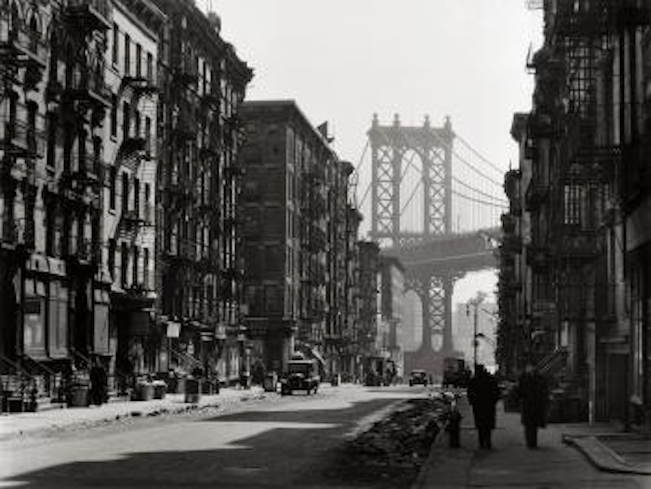 Pike And Henry Street, New York by Berenice Abbott