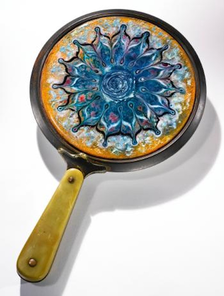A Rare Hand Mirror by Tiffany Studios