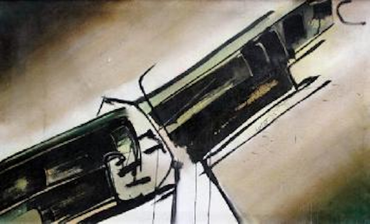 Sur les rails de Voleau by Gianni Bertini