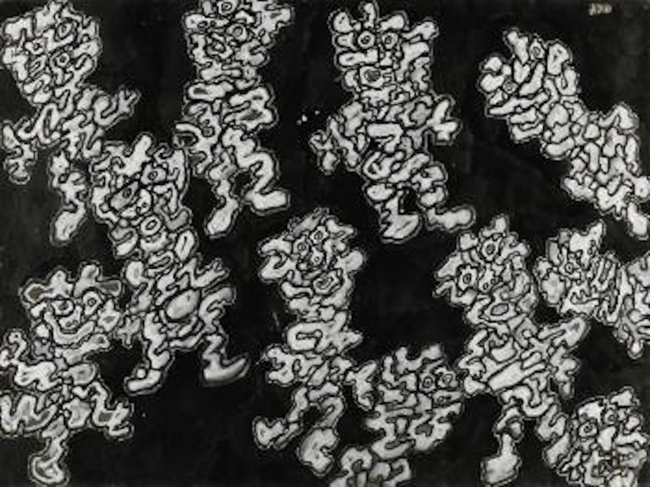 Onze Personnages by Jean Dubuffet