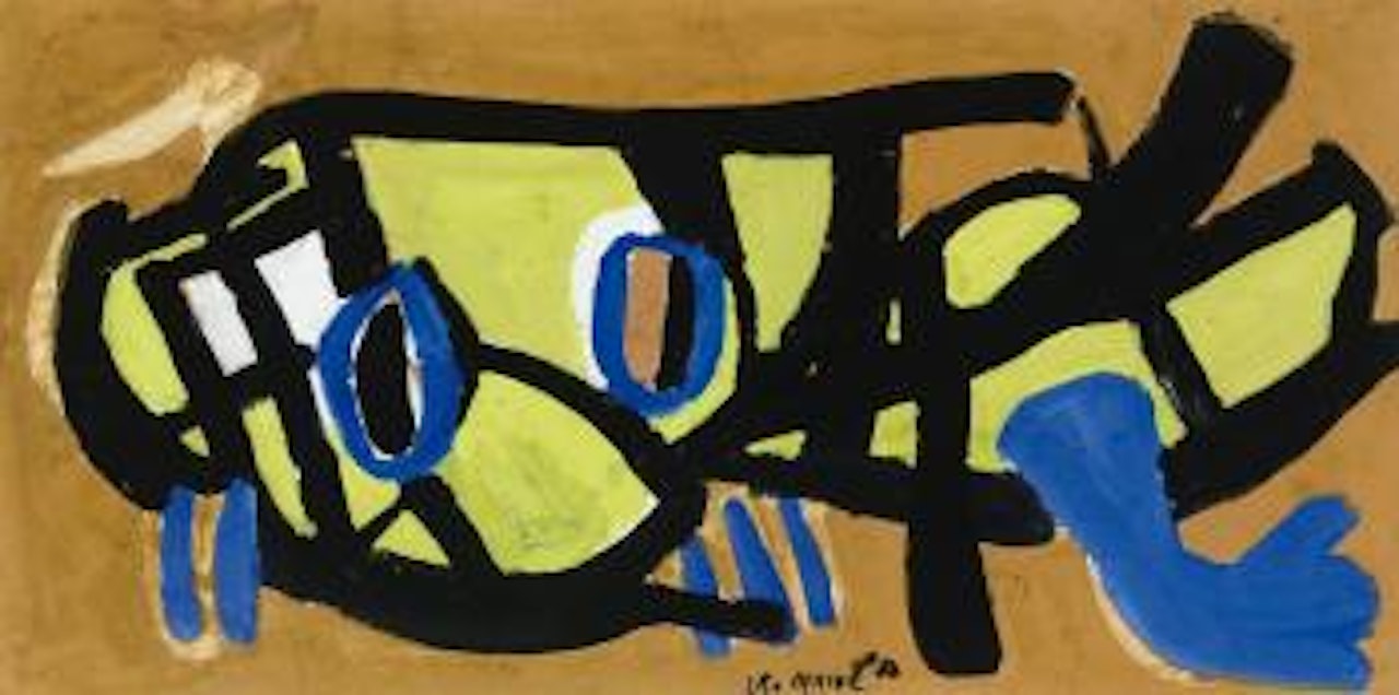 Beest-animal by Karel Appel