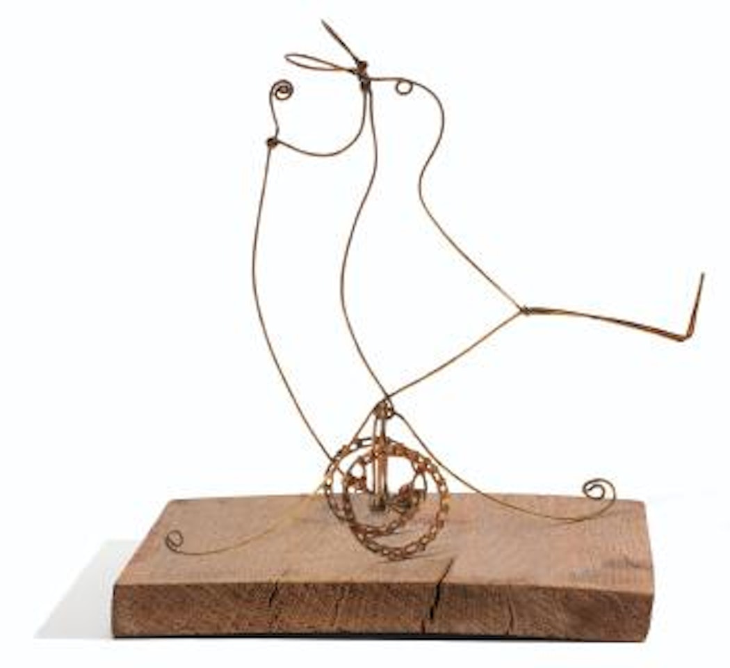 Bird Chasing Fly by Alexander Calder