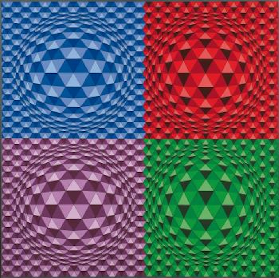 Abbad by Victor Vasarely