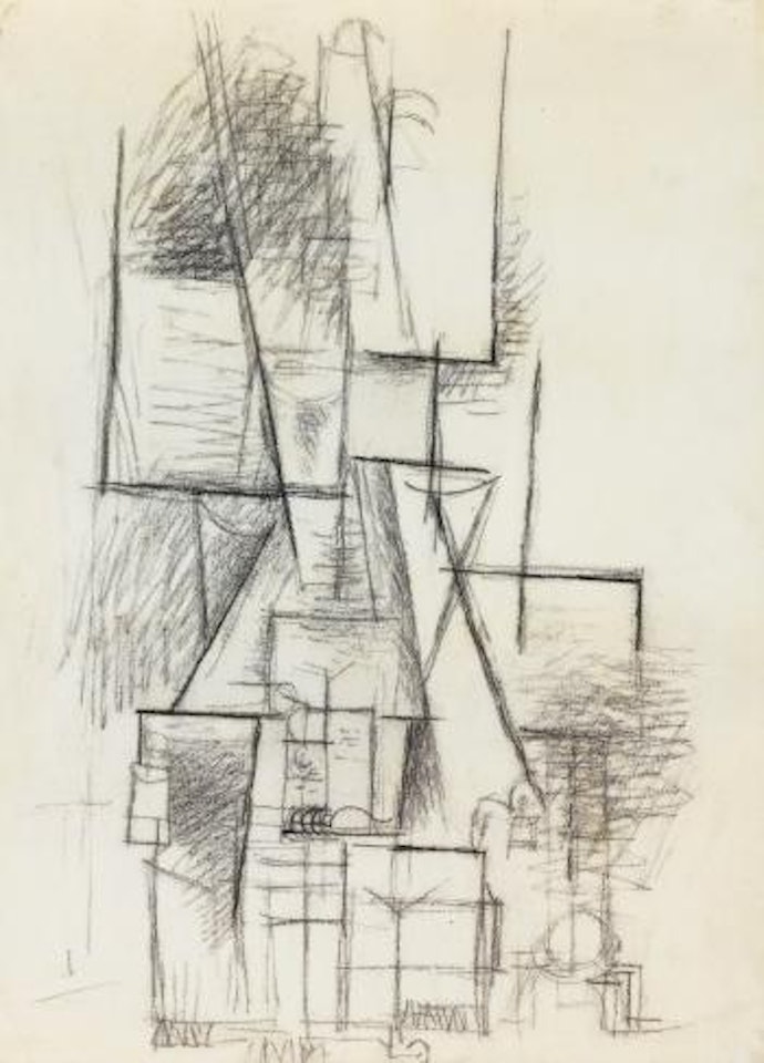 Homme Assis by Pablo Picasso