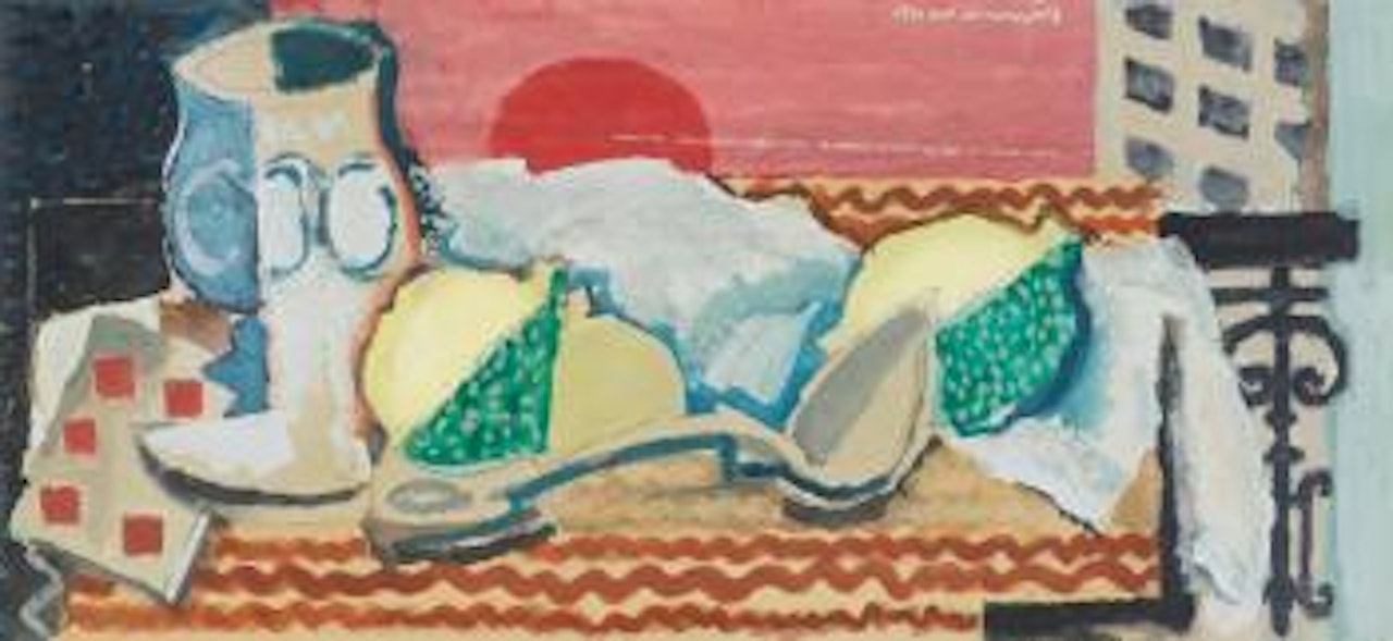 Nature Morte À La Cuillère by Louis Marcoussis