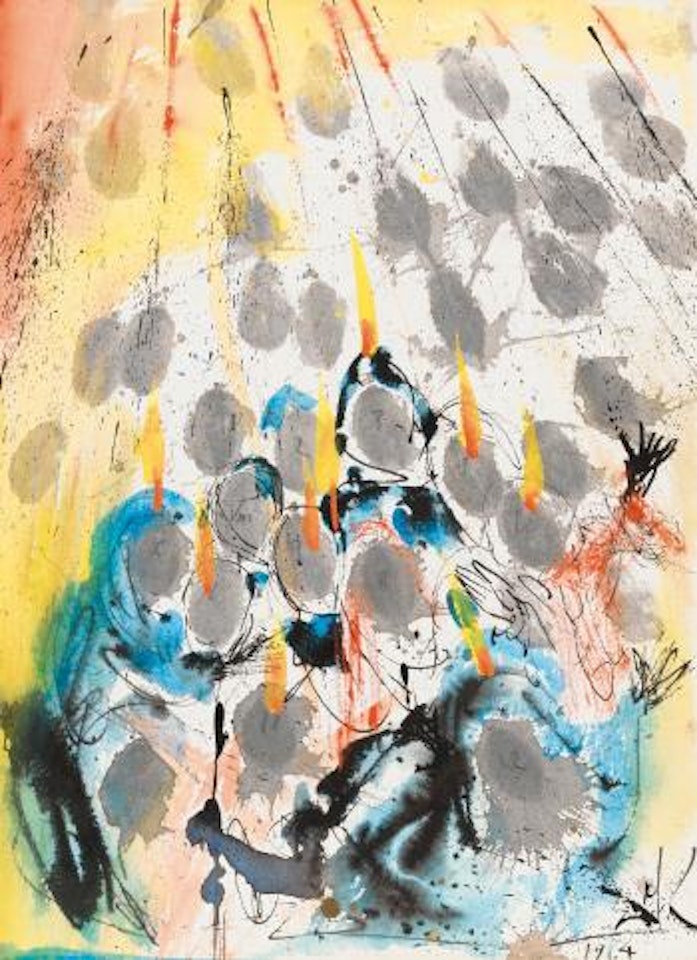 La Descente Du Saint Esprit by Salvador Dali