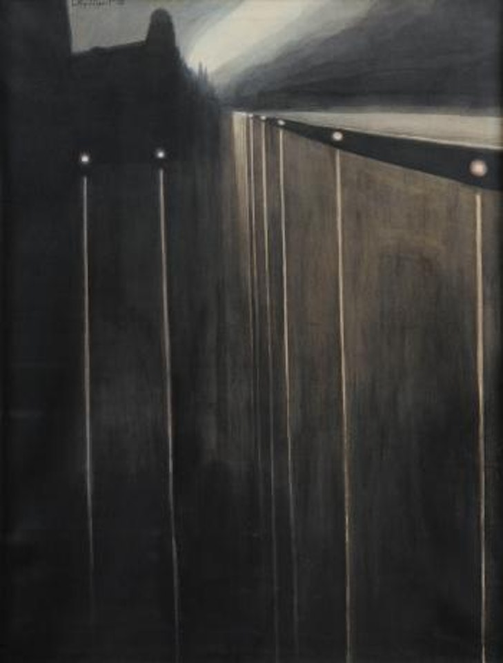 Digue D'ostende Aux Réverbères by Léon Spilliaert