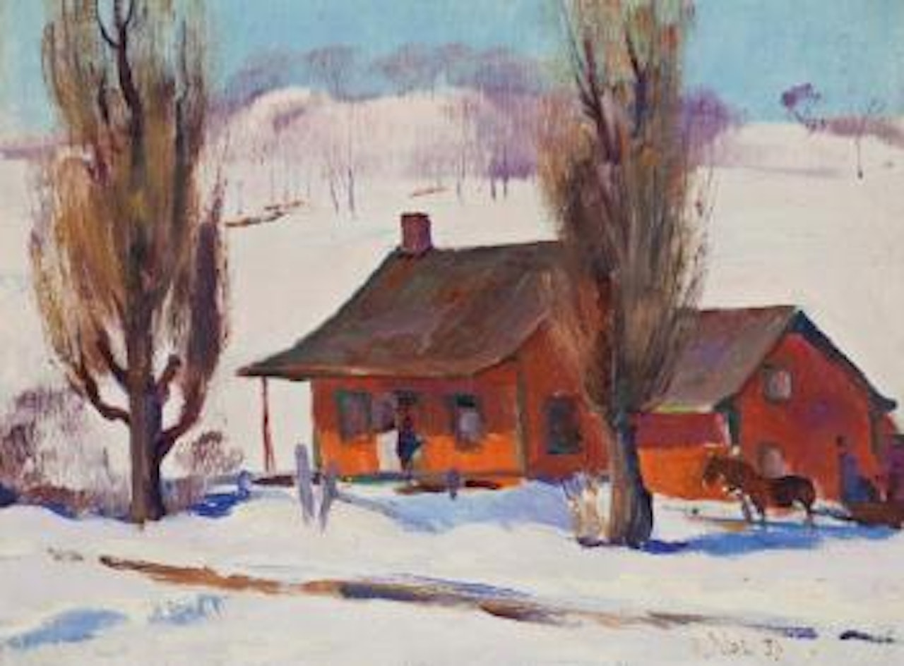 Winter, St Saveur, Quebec by Robert Pilot