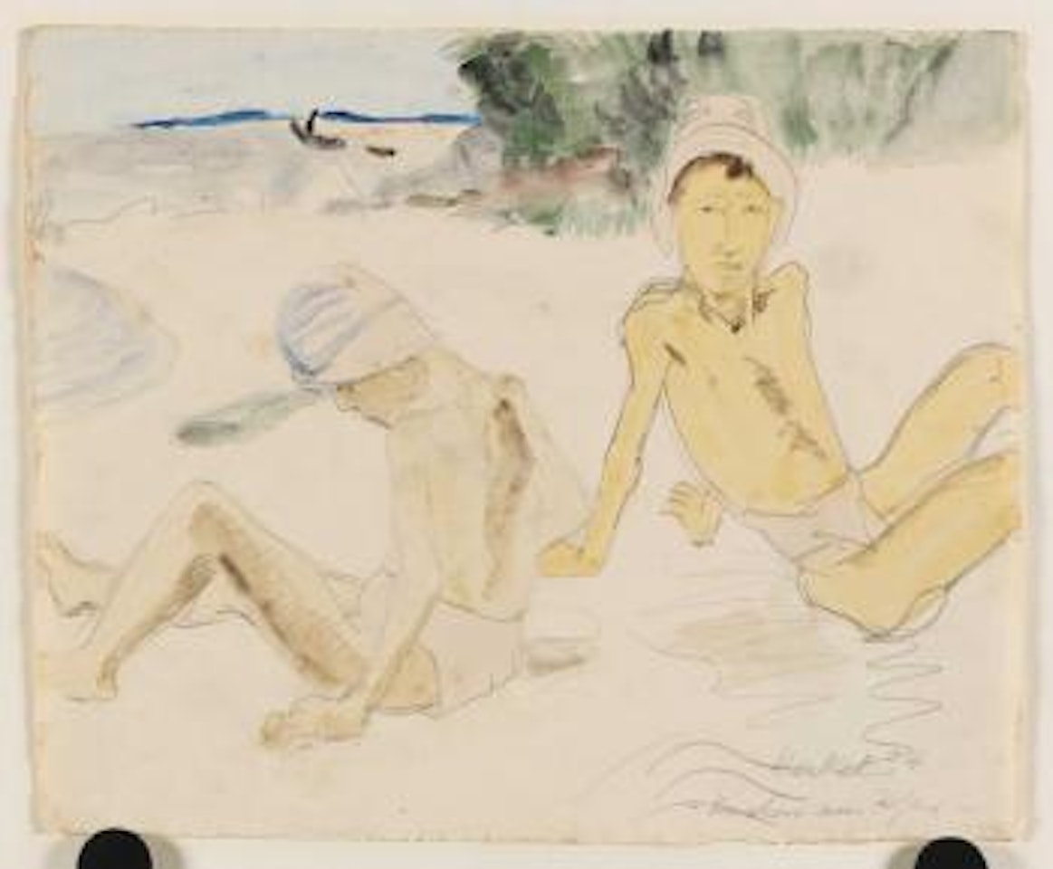 Knaben am Ufer by Erich Heckel