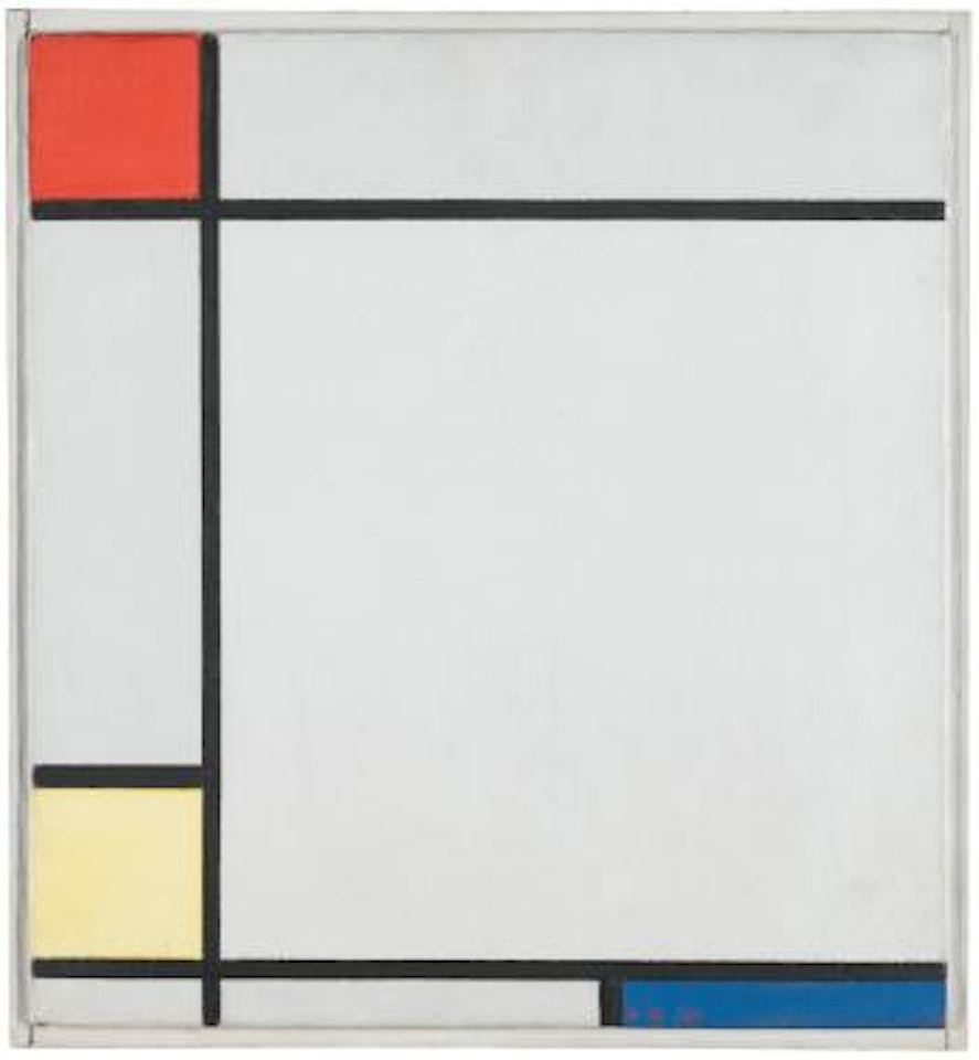 Composition With Red, Yellow And Blue by Piet Mondrian