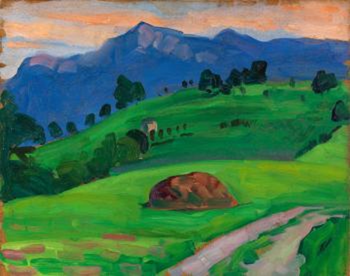 Bergwiese by Gabriele Münter