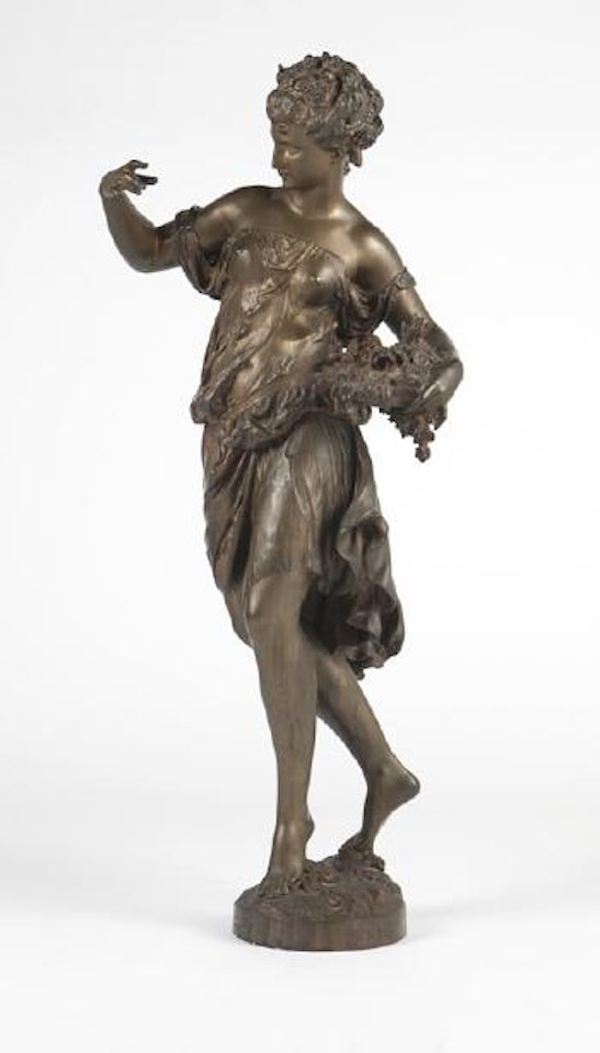 Figure of a maiden by Mathurin Moreau