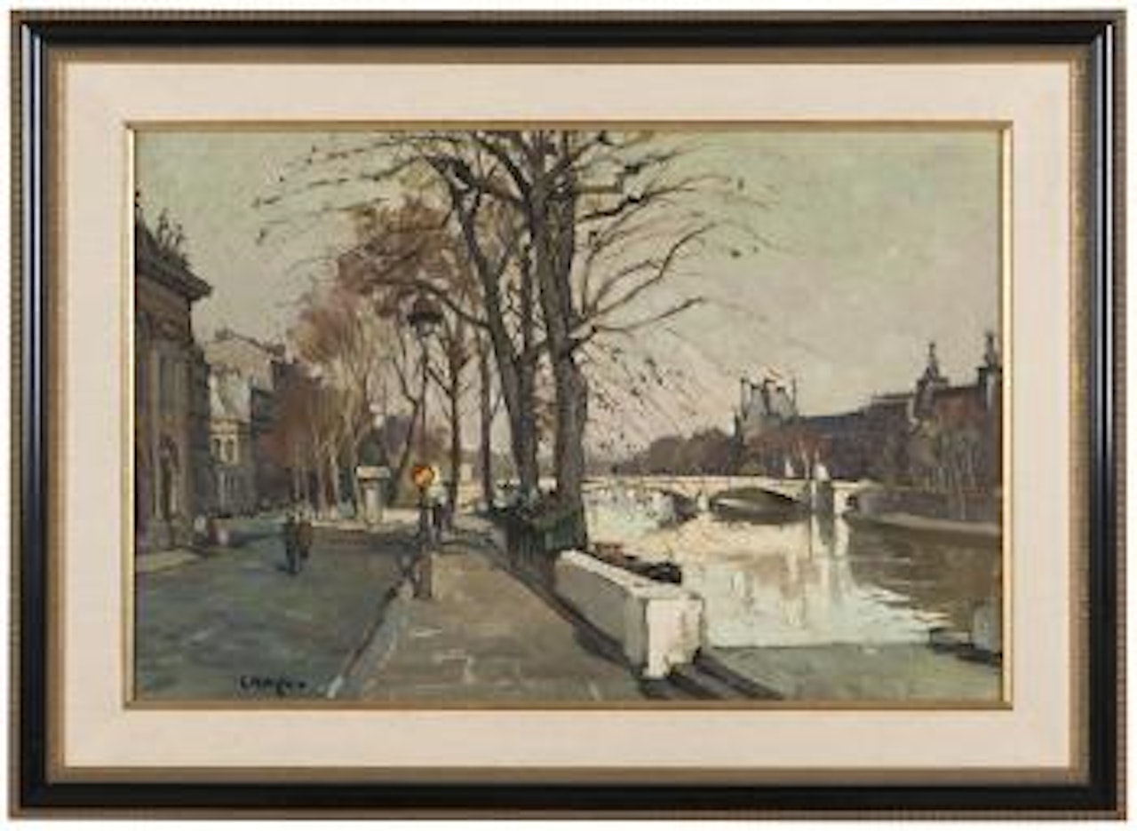 Along the Seine, Paris by Constantin Kluge