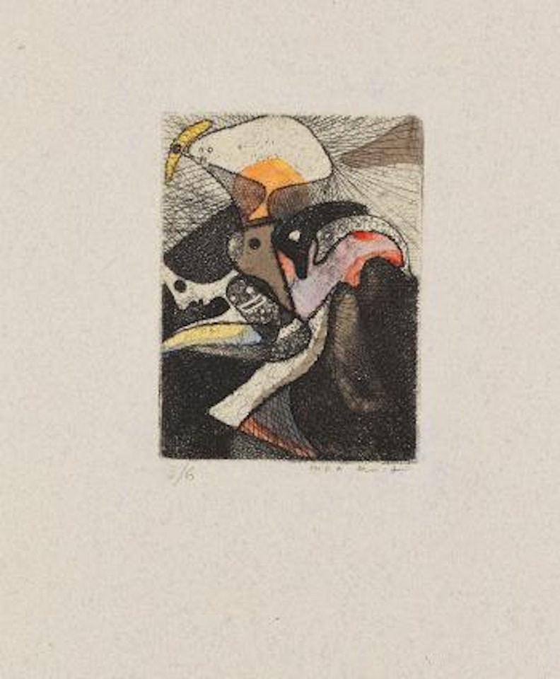 Zu: Kurt Schwitters, La loterie du jardin zoologique by Max Ernst