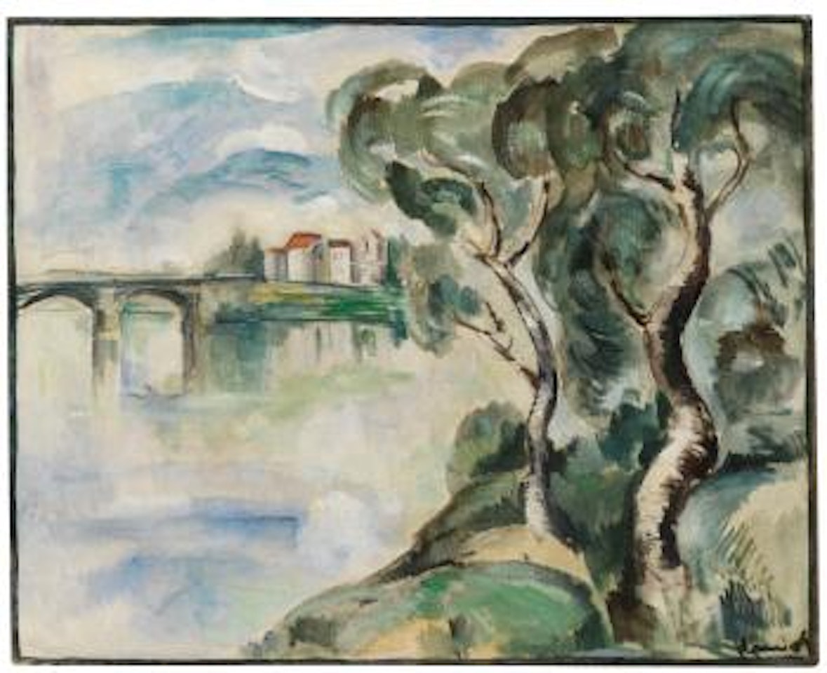 La Seine a Chatou by Maurice de Vlaminck