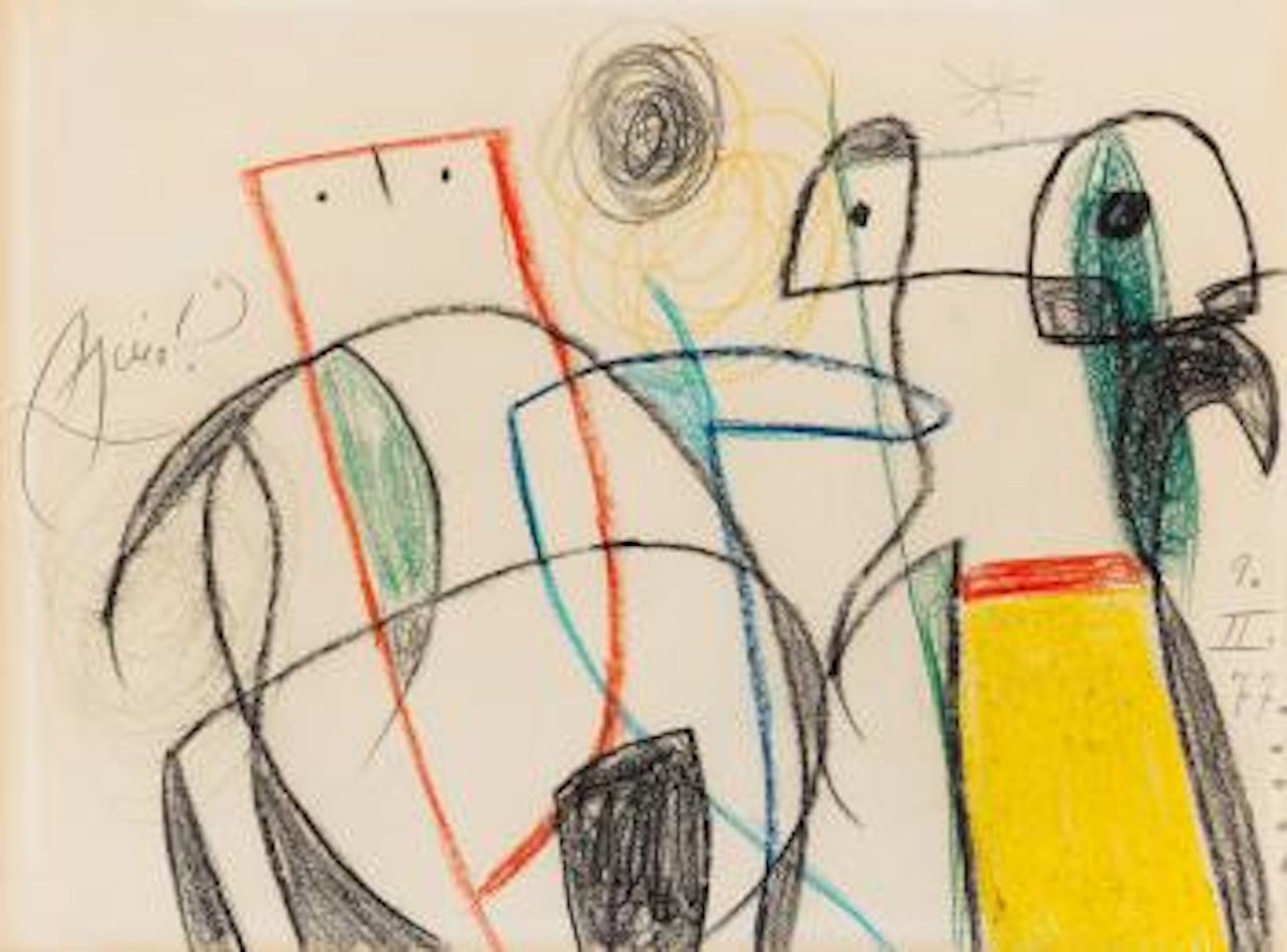 Ohne Titel by Joan Miró