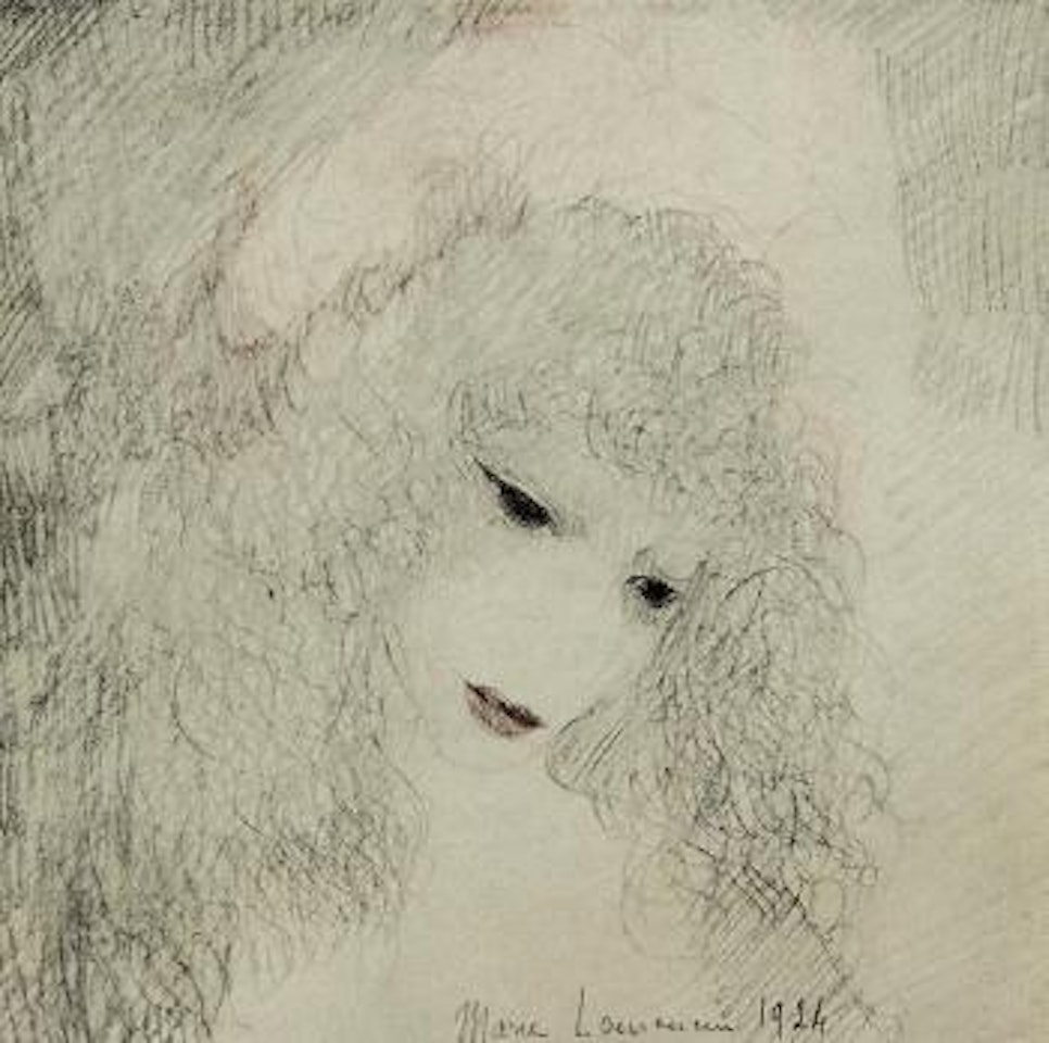 Portrait of a Lady by Marie Laurencin