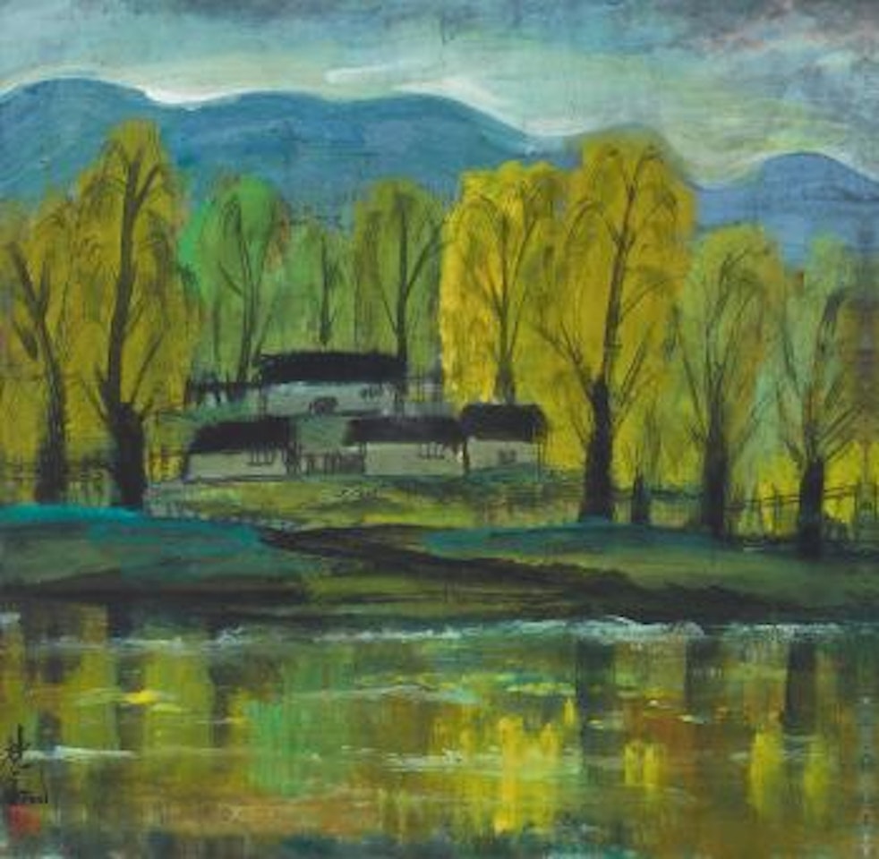 Landscape by Lin Fengmian